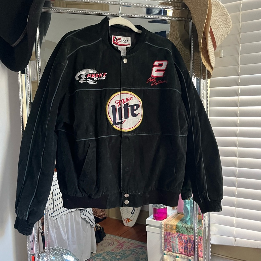 Chase Authentics Miller Light Rusty Wallace Racing Jacket